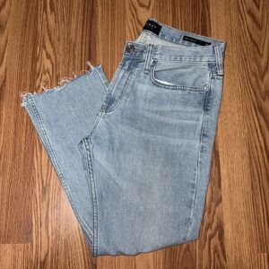 Pacsun Cut Off Light‎ Denim Wash Men's Jeans Size 30x24 See Description